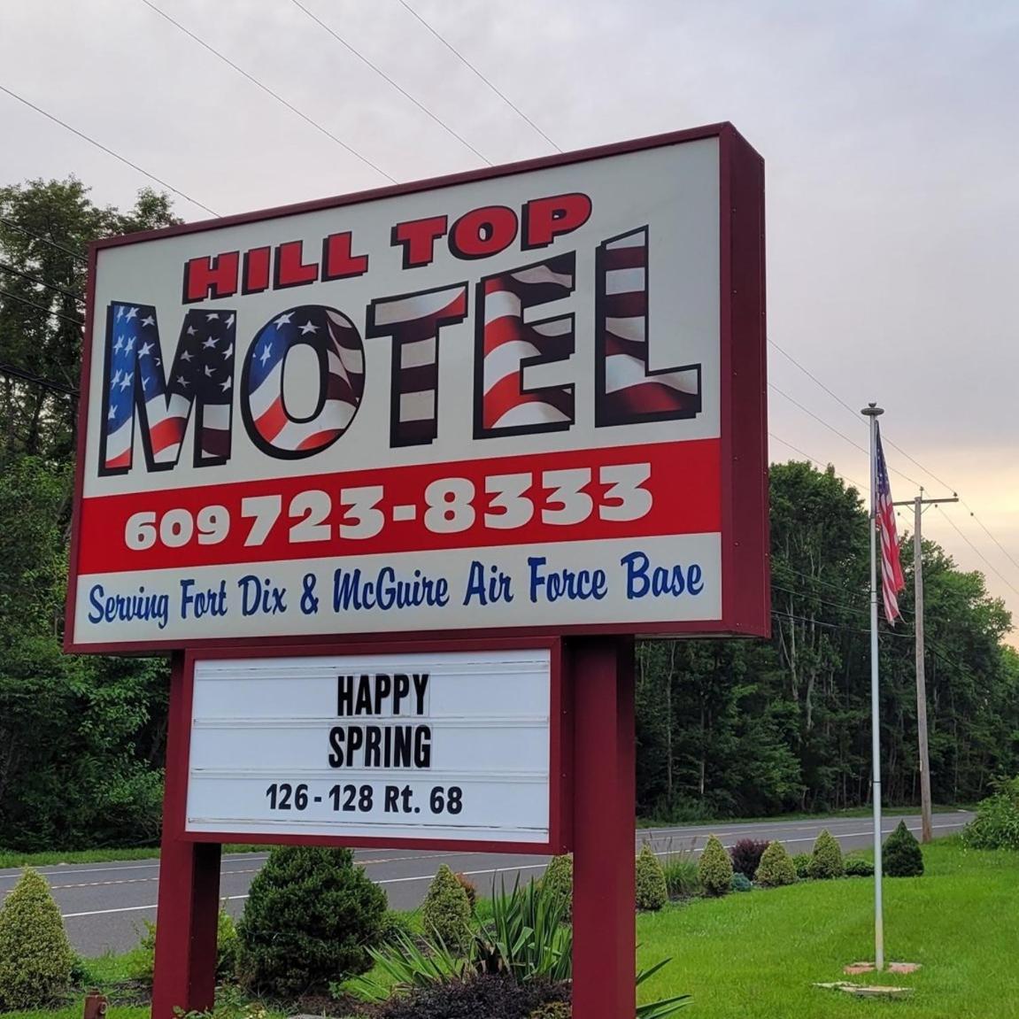 Hill Top Motel Wrightstown Luaran gambar
